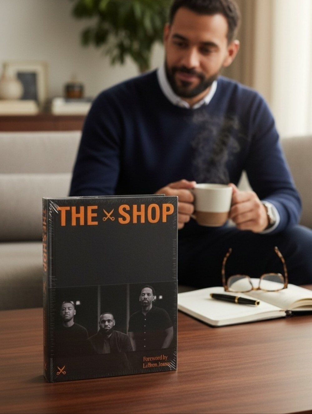 The Shop: Where Culture Shapes Up Foreword by LeBron James Hardcover Book